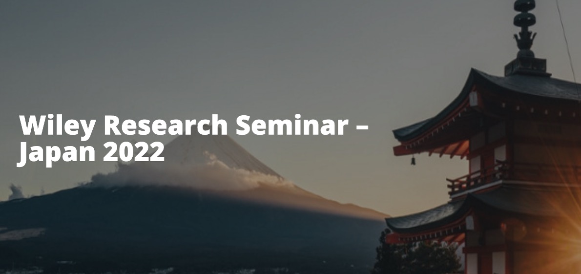 Видеозапись ежегодного семинара «Wiley Research Seminar – Japan 2022»